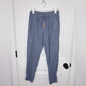 NWT Love Tree Cargo Pants - Slate Blue